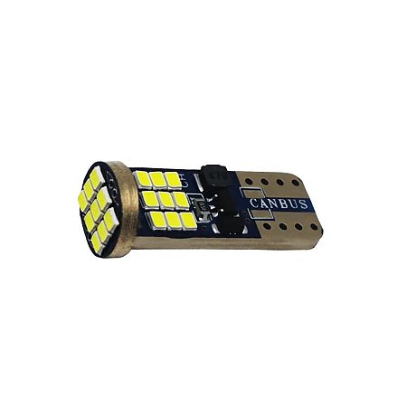 LAMPADA LED T10 27 LEDS 6000K 12-24V CANBUS