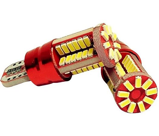 LAMPADA LED T10 57 LEDS 3000K AMBAR 12V CANBUS