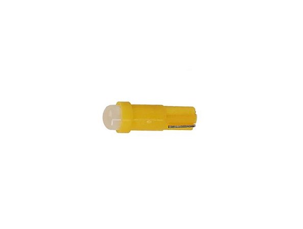 LAMPADA LED T5 AMARELO 12V