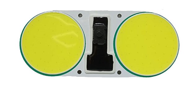 LUMINARIA COLB 96 LEDS REDONDA COM BOTAO LIGA E DESLIGA 12-36V