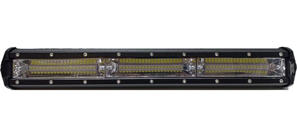 BARRA DE LED 3D 52 LEDS 6000K 162W 12-24V 38X5X4CM