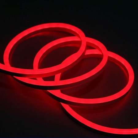 FITA LED NEON 2835 VERMELHO 5 MTS 12V