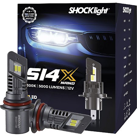 SHOCKLIGHT S14X NANO HB1 9004 6500K 12V 22W 5000LM