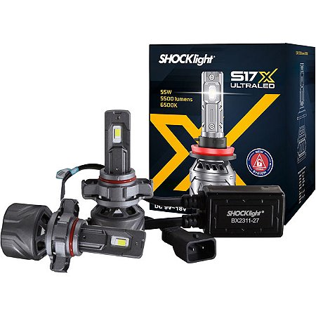 SHOCKLIGHT ULTRALED S17X H16 6500K 12V 40W 5500LM CANBUS