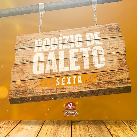 Rodízio de Galeto - Jantar - SEXTA - COMPRE AQUI!