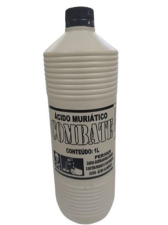 Ácido Muriático COMBATE 1 Litro - EMBALAX - Embalagens, Descartáveis,  Higiene e Limpeza - Fortaleza - CE