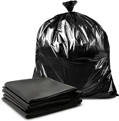 Saco Lixo Preto 100L Reforçado (0,07) Realplast c/100