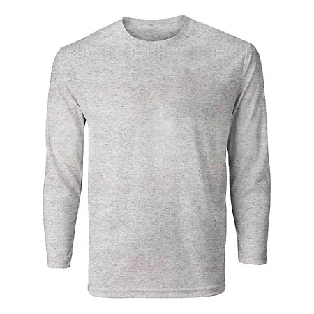 Camiseta Manga Longa 100% Poliéster