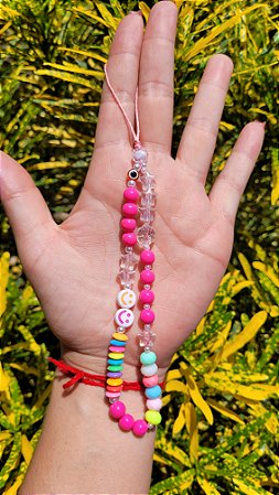 Phone Strap Rosa