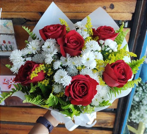 Buquê de Rosas Vermelhas - Neo Master I