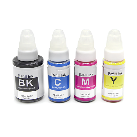 Kit Refil De Tinta Compatível Canon Gi-190