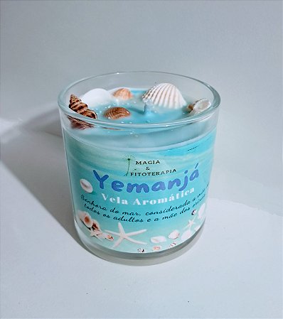 Vela Yemanjá com Lata decorativa