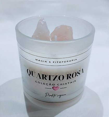 Vela -  Quartzo Rosa