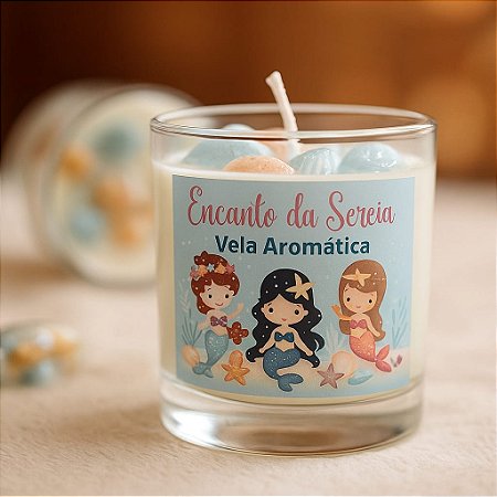 Encanto das Sereias -Vela Aromática