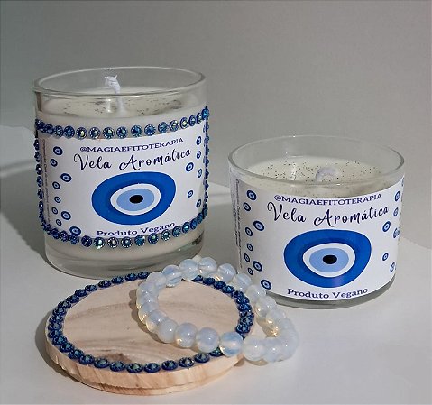 Kit Duo - Velas aromáticas Olho Grego