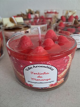 Vela Aromática - Tortinha de Morango 250g