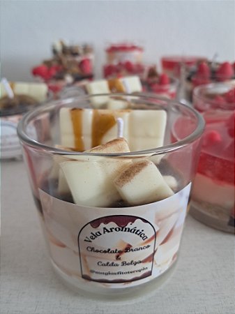 Vela Aromática - Chocolate Branco