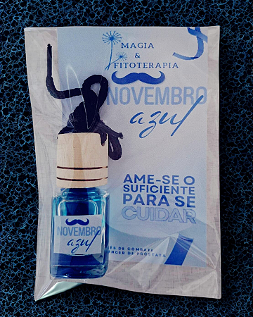 Lembrancinhas Novembro Azul 10ml - (10 unid)