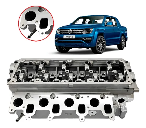Cabeçote Amarok 2.0 16V Com Cano D'água 2010 a 2021