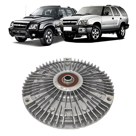 Polia Viscosa Blazer S10 Silverado Frontier Xterra 1997 a 2011