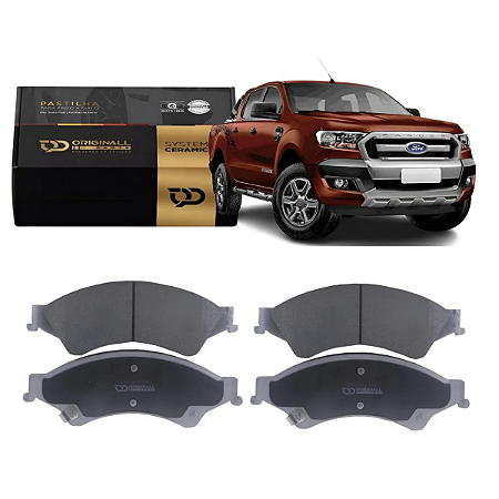 Pastilha Freio Dianteiro Ceramica Ranger 2.2 2.5 3.2 2012/