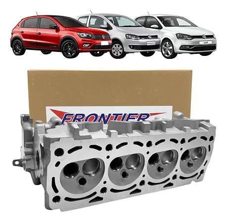 Cabeçote Novo Vw Gol Fox Golf Polo Kombi Voyage Ea111 1.6 8v