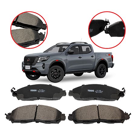 Pastilha Freio Dianteira Ceramica Frontier 2.3 4x4 2016/2023