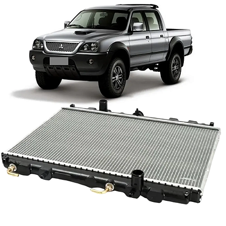 Radiador Completo L200 L GL GLS Quadrada 2.5 TD 2000 A 2007