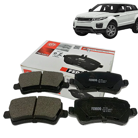 Pastilha Freio Traseiro Cerâmica Range Rover Evoque 2.0