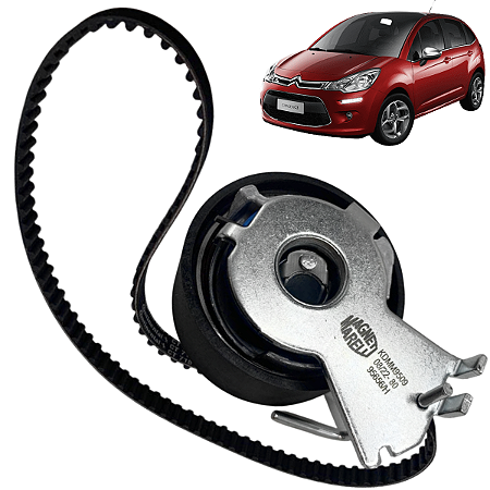 Kit Correia Dentada C3 206 207 208 1.4 1.5 8V 2002/2021