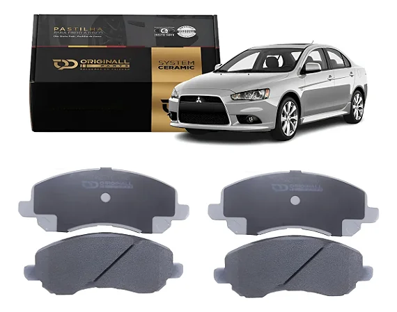 Pastilha Freio Dianteiro Ceramica Compass Lancer 2000/2022