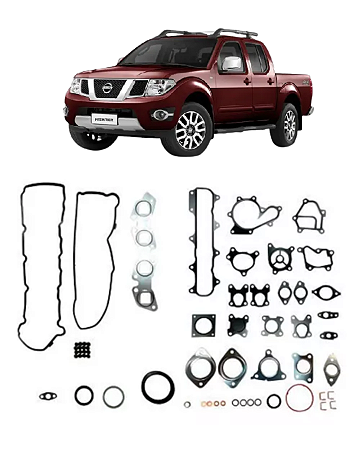 Jogo Junta Motor Nissan Frontier 2.5 16V 2013 a 2016