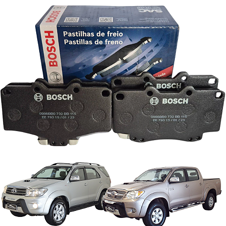 Pastilha Freio Dianteira Hilux 2.7 3.0 4.0 2002 2003 A 2012