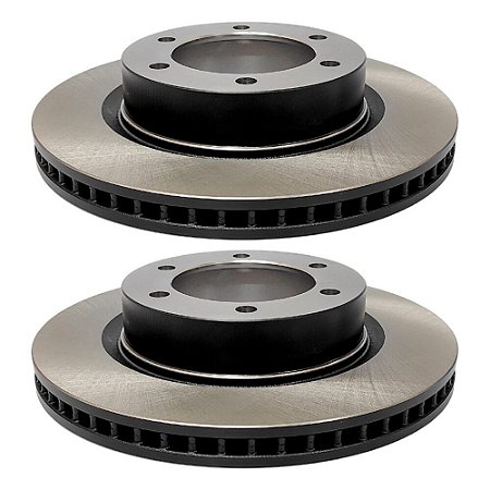 Par Disco Freio Ventilado Dianteiro Hilux 2.7 2.8 2016/2019