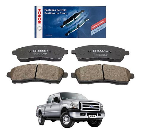 Pastilha Freio Traseira Ford F250 3.9 4.2 1998/2012