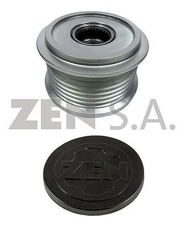 Polia Roda Livre Alternador Hilux Pitbull Ranger Transit