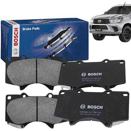 Pastilha Freio Dianteira Hilux 2.8 3.0 2015 a 2021