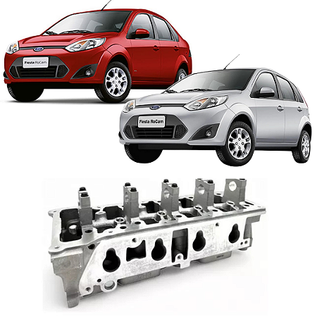 Cabeçote Zetec Rocam Fiesta Ka Focus 1.6 8v 2000 á 2014
