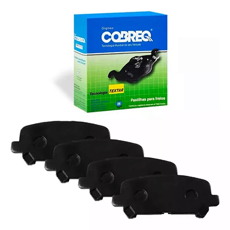 Pastilha Freio Traseiro Trailblazer 2013 a 2018 Cobreq