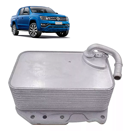 Resfriador Óleo Trocador Calor Amarok 3.0 V6 2018 A 2022