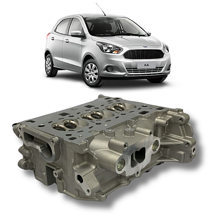 Cabeçote Motor Ford Ka 1.0 3Cil Flex 2015 A 2020