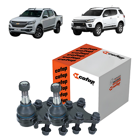 Par Pivô Suspensão Dianteira Superior S10 Trailblazer 2017 a 2022