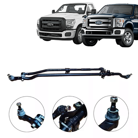 Kit Barra De Direção Completa Ford F250 3.9 4x4 2006 a 2012