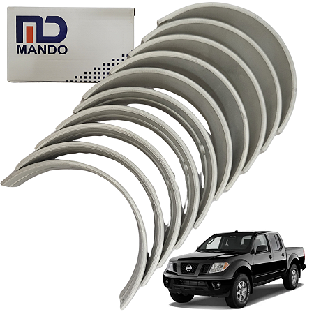 Bronzina Mancal 0.50mm Nissan Frontier 2.5 16V 2009 a 2012