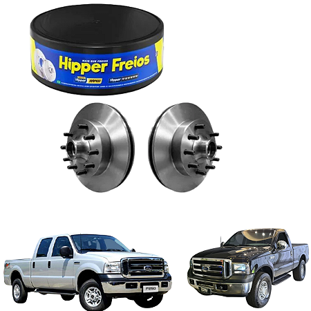 Par Disco De Freio Dianteiro Ford F250 F350 2003 2004 A 2011