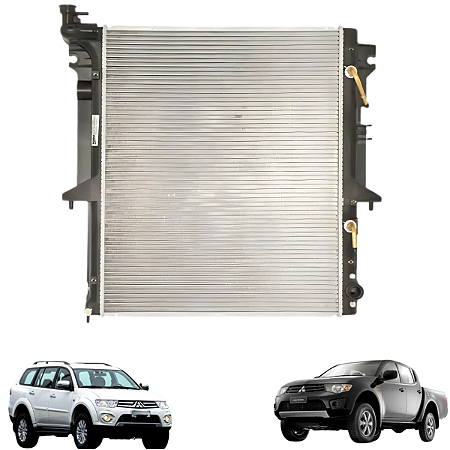 Radiador Aluminio L200 3.2 Pajero Dakar 3.2 2008 2009 A 2016