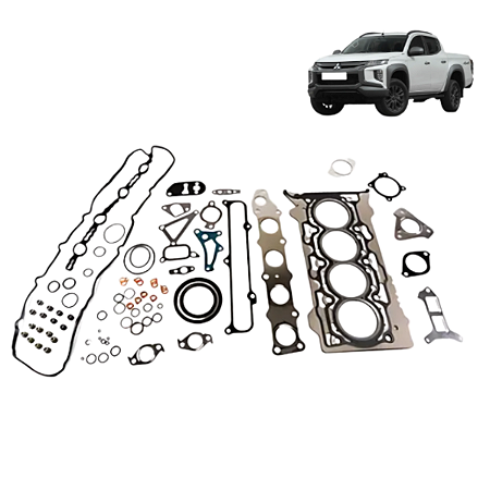Jogo de Junta Motor L200 Triton 2.4 16V TD 4N15 2016 a 2022