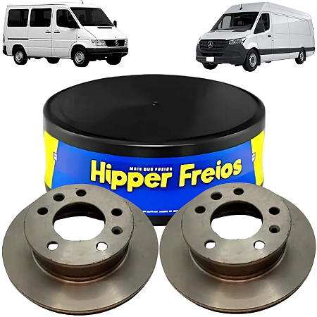 Par Disco Freio Dianteiro Ventilado Sprinter 310 311 312