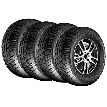 Kit 4 Pneus 255/70r17 Bridgestone Dueler At 693 112t Aro 17 Índice de velocidade T