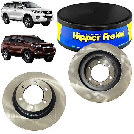 Par Disco Freio Ventilado Dianteiro Hilux Sw4 2016 A 2020